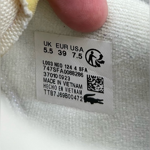 Lacoste Women’s L003 Neo Sneakers - Picture 12 of 13